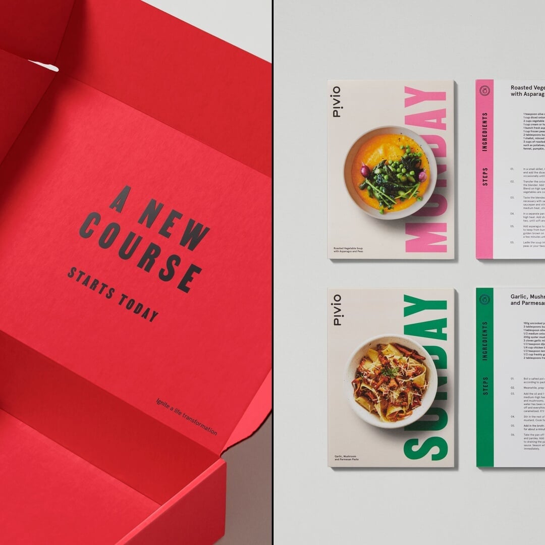 Brand Strategy and Identity for Pivio Health Revolution