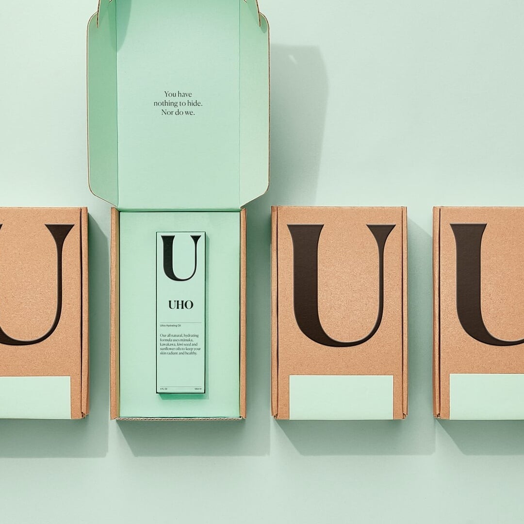 Brand and Packaging Design for UHO Ultra Hydrating Oil