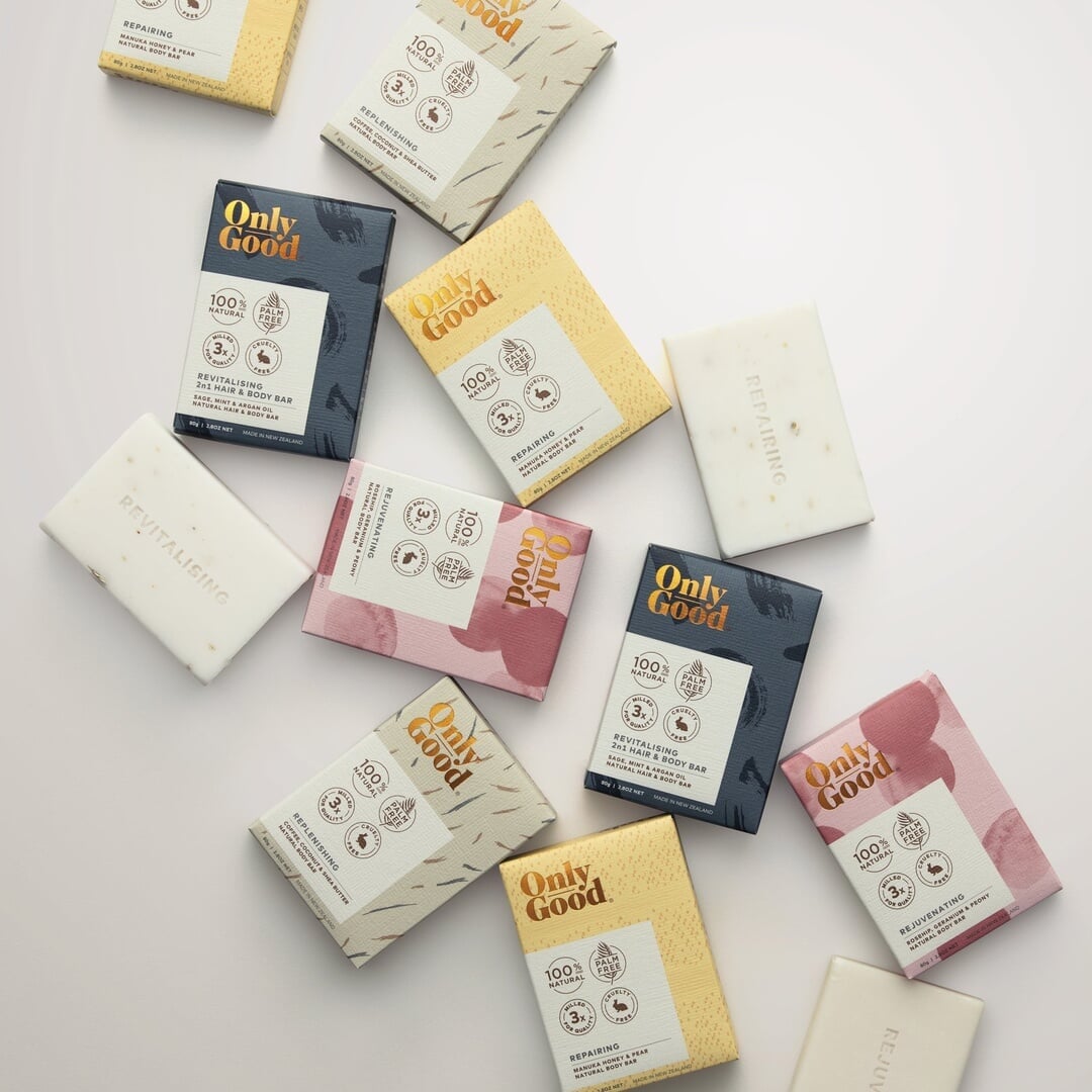 Packaging Design for Only Good Body Bars
