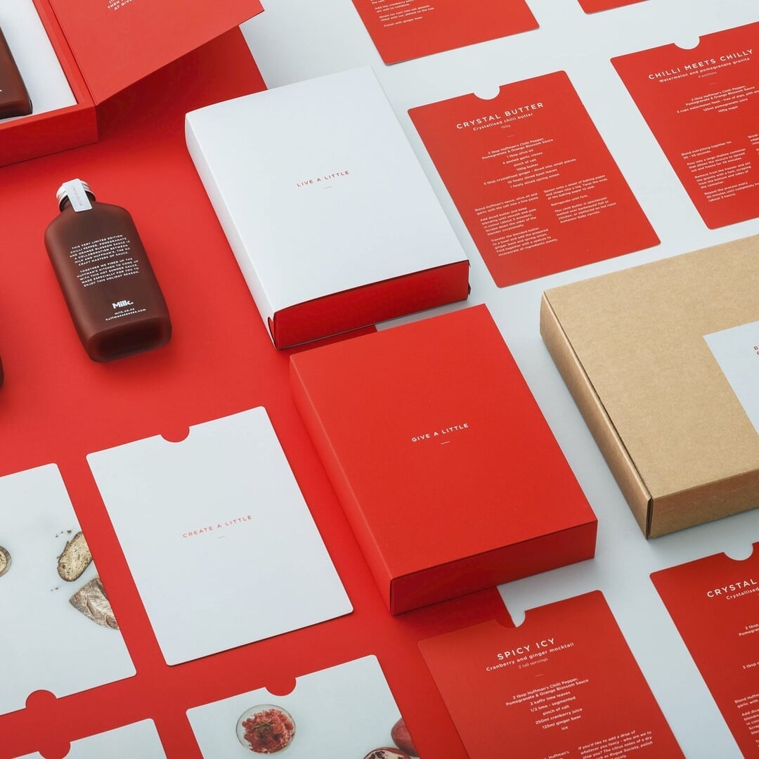 Packaging Design for a Christmas Gift Collaboration