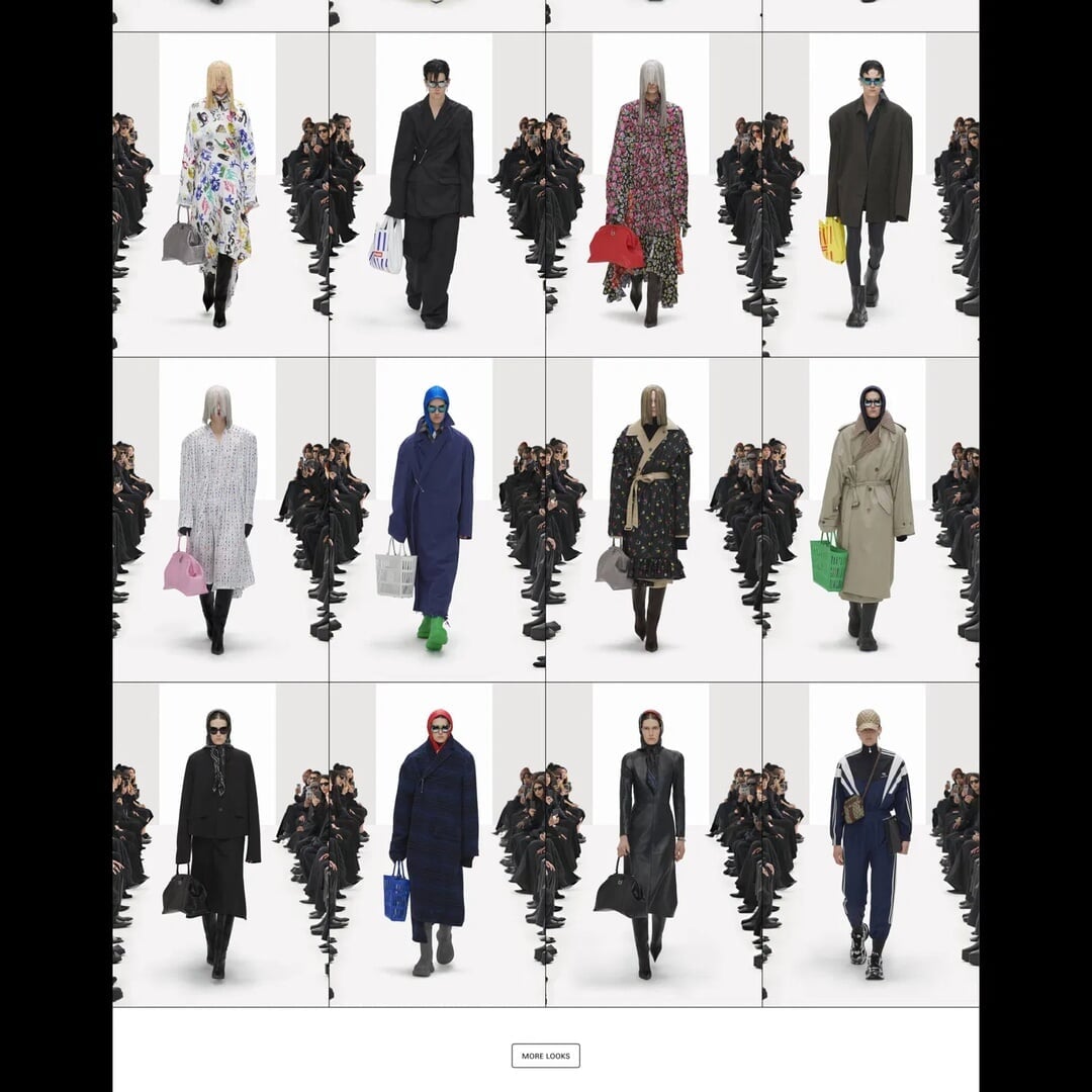 Website Redesign for Balenciaga
