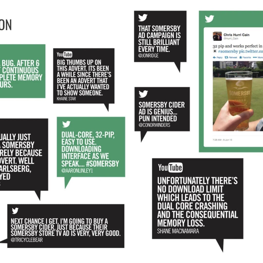 Advertising Campaign for Somersby Cider Launch