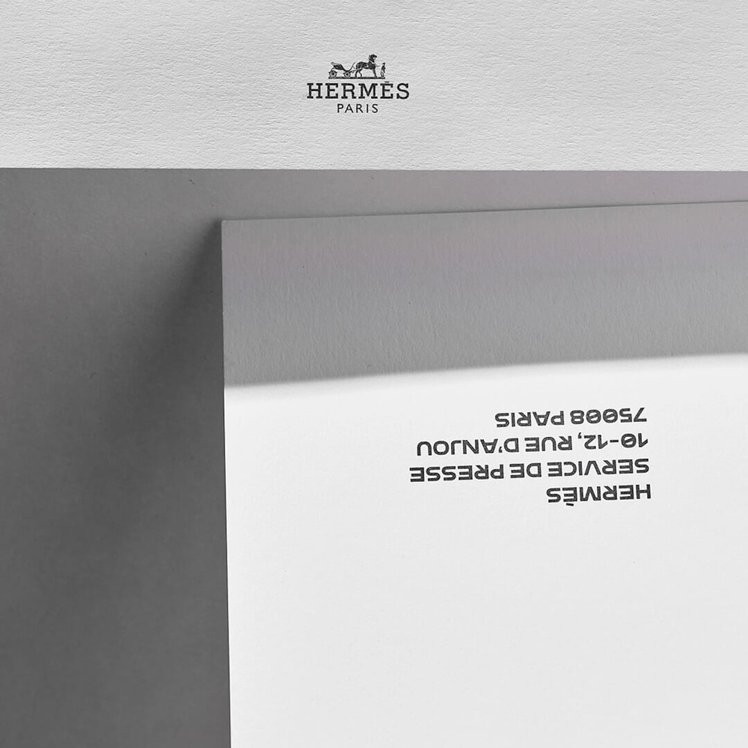 Invitation Design for Hermès Event
