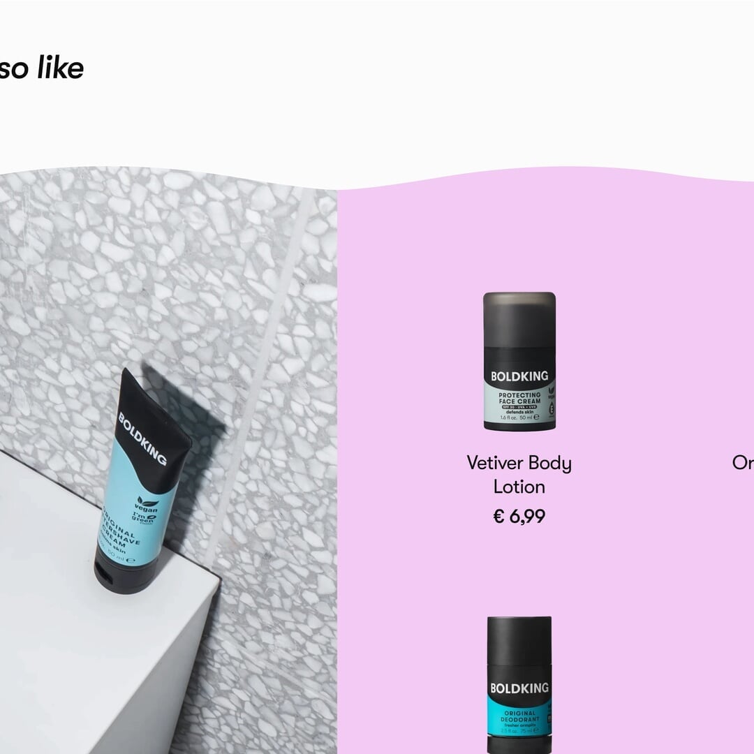 Brand Refresh and E-Commerce Redesign for Boldking