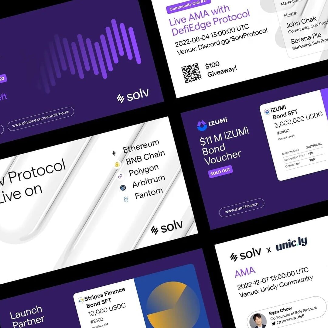 Brand Identity and Digital System for Solv Web3 Platform
