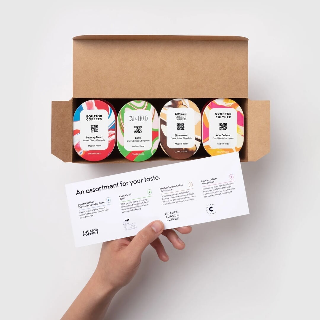 Brand Identity and Packaging for BrewBird Coffee Platform