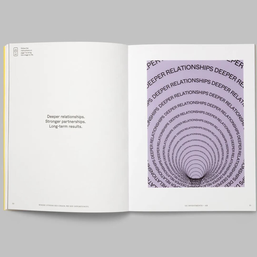 Augmented Reality Annual Report for University of California Investments