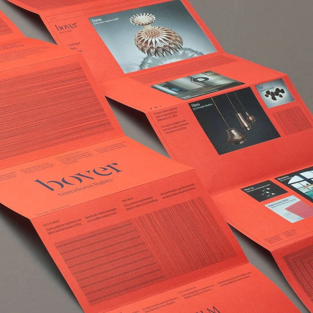 Brand Identity for Barcelona Lighting Company Bover