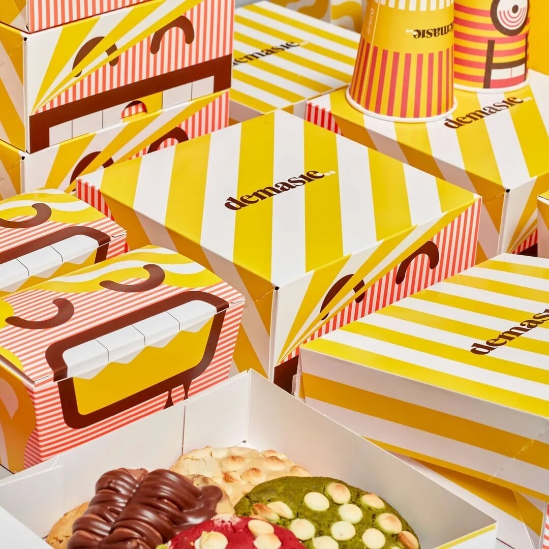 Brand Identity and Packaging for Demasié Patisserie