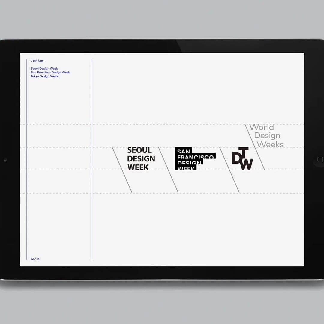 Visual Identity for World Design Weeks
