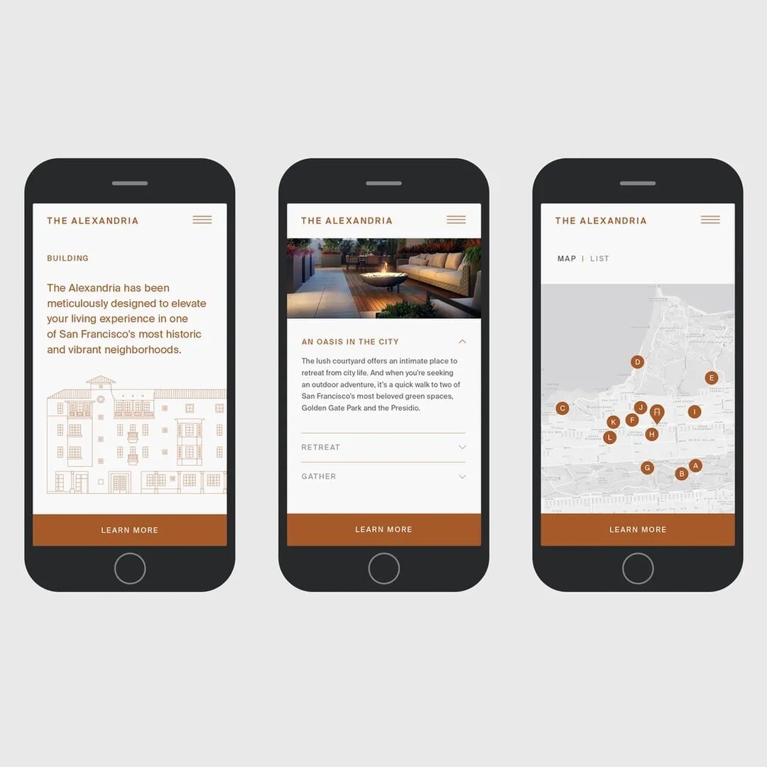 Brand Identity for the Alexandria Condominiums