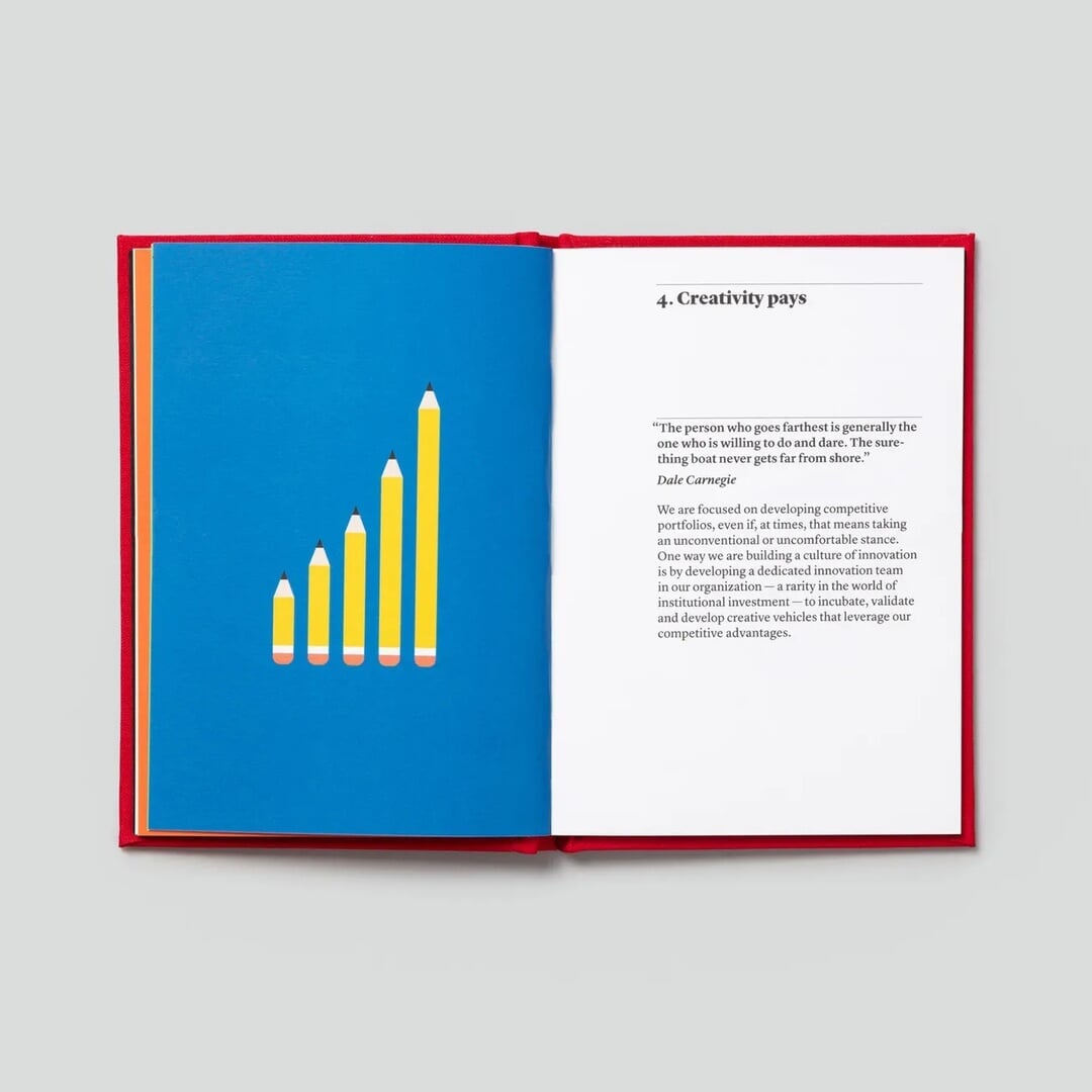 Editorial Design for UC Investments Way