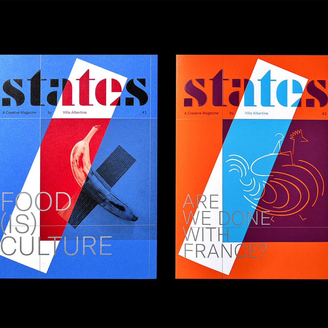 Editorial Design for the Villa Albertine Magazine