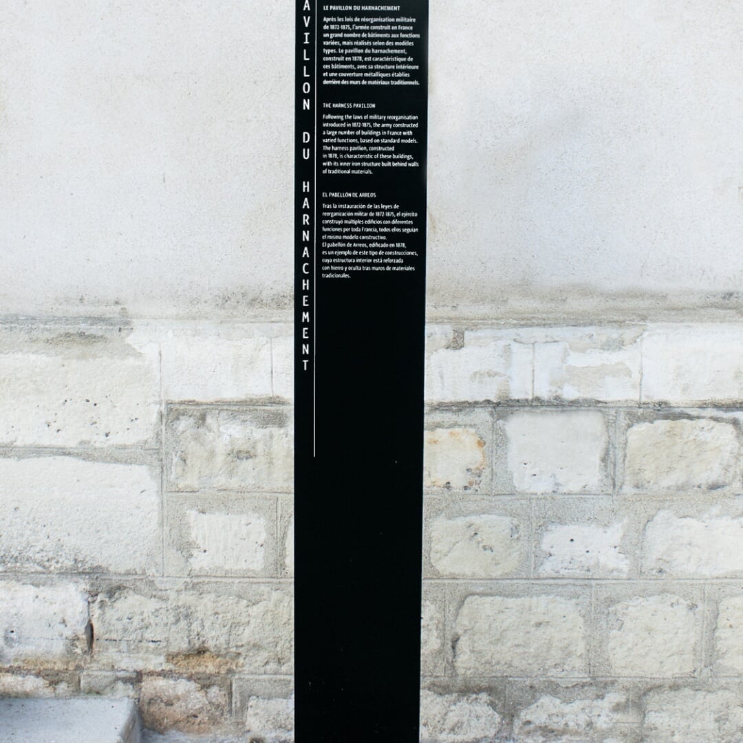 Wayfinding System for Château De Vincennes