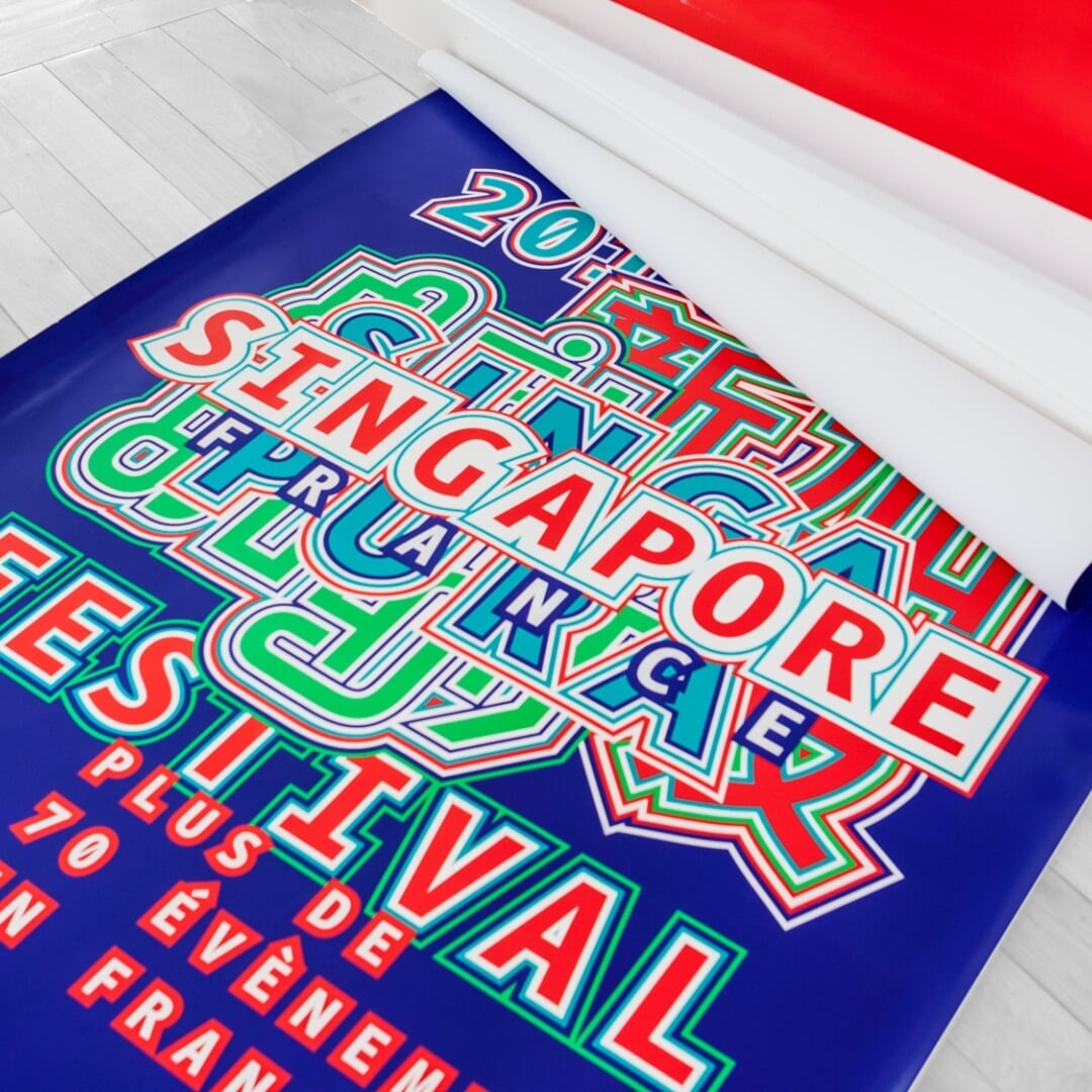 Visual Identity for Festival Singapour En France
