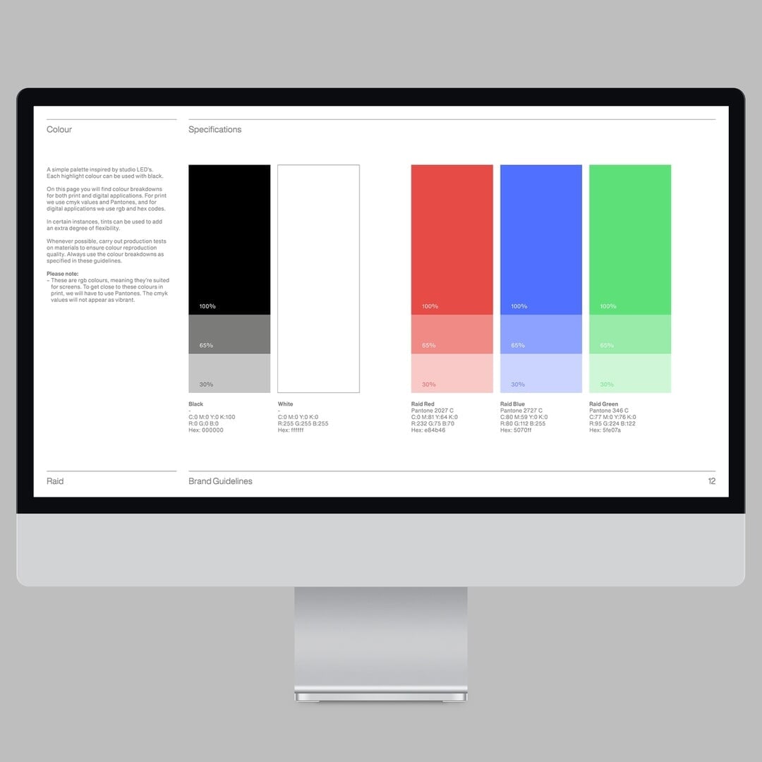 Visual Identity for a Music and Sound Design Studio