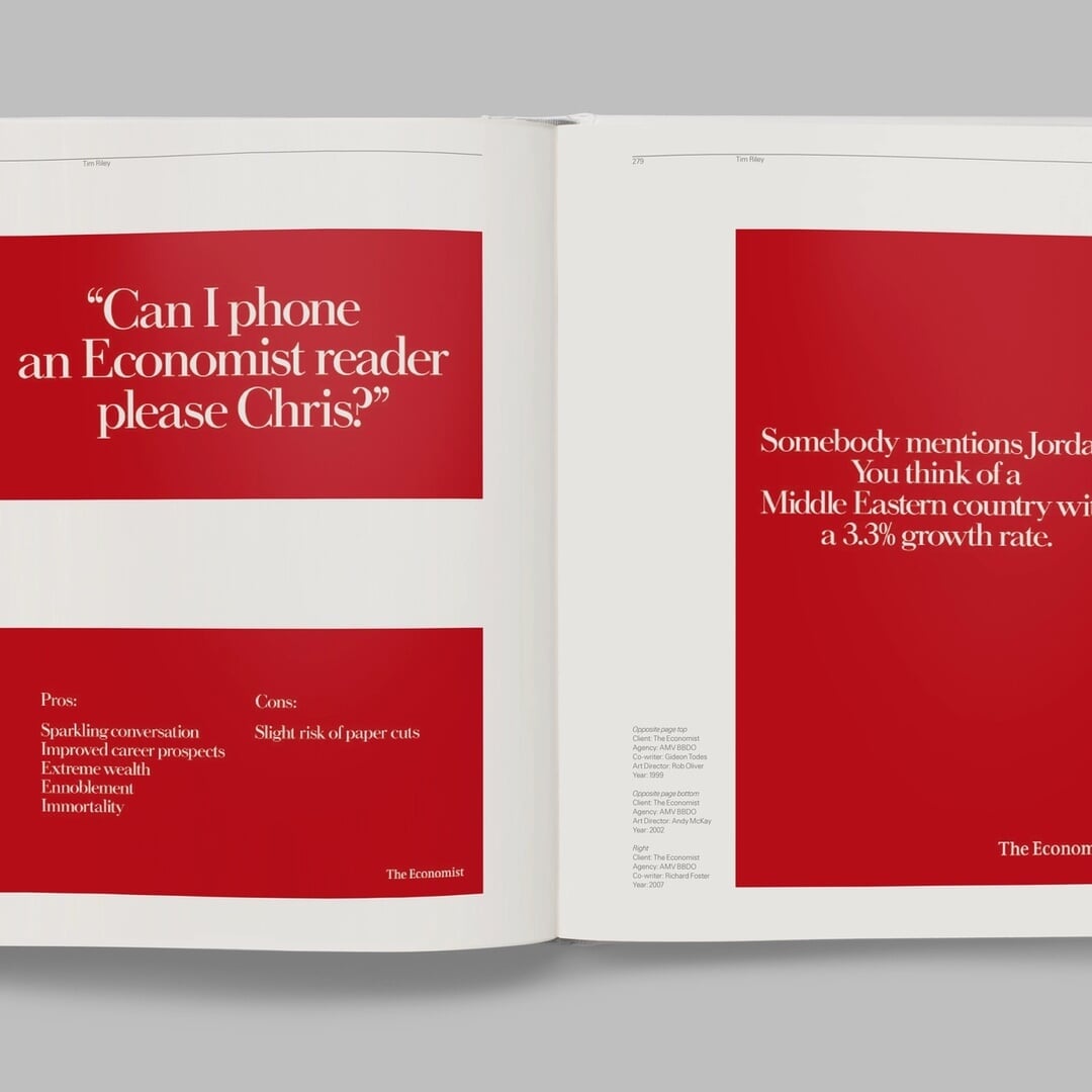 Book Design for Taschen D&AD Copy Book
