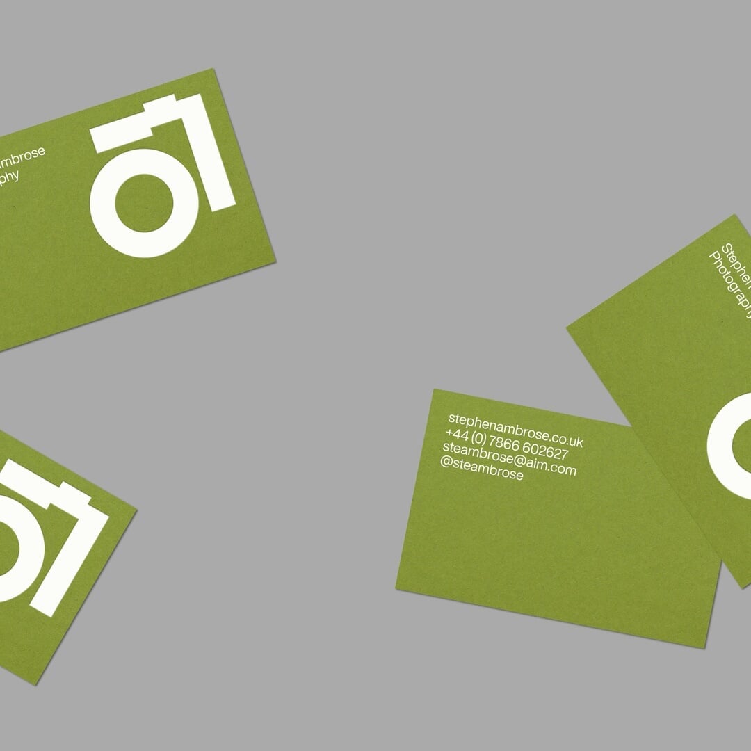 Brand Identity for Photographer Stephen Ambrose