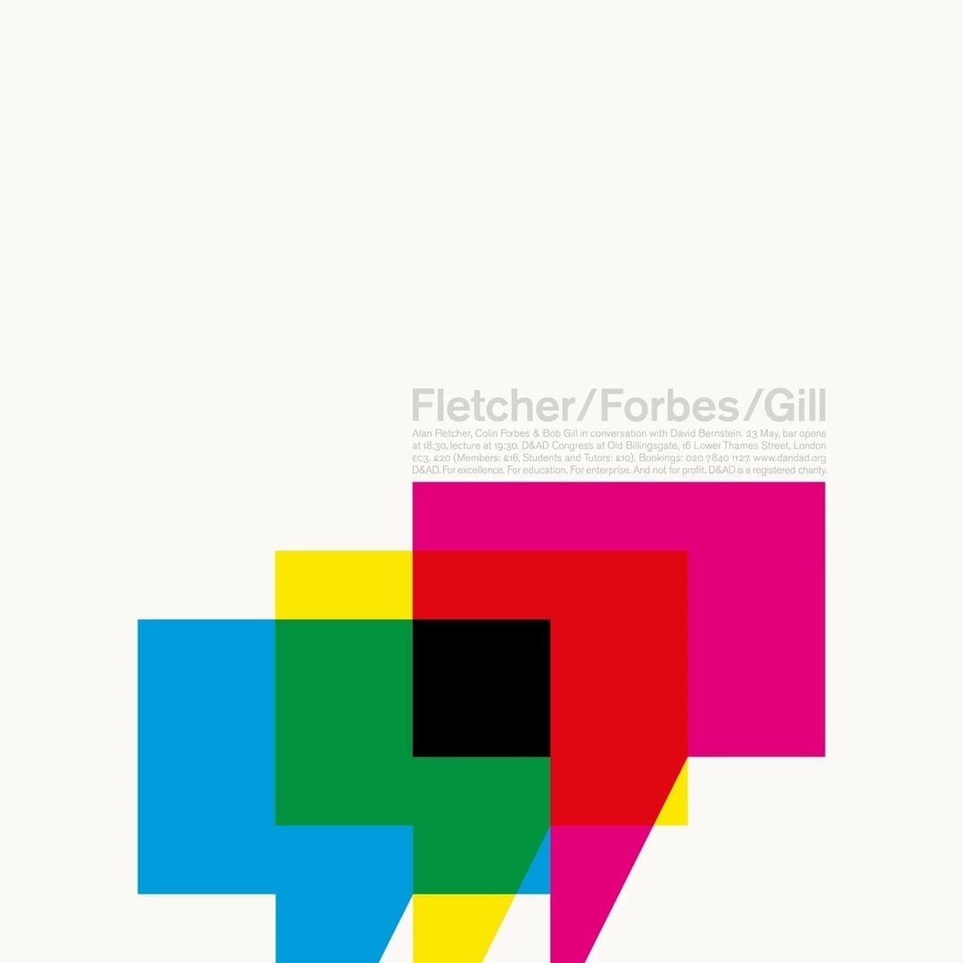 Poster Design for D&AD Lecture