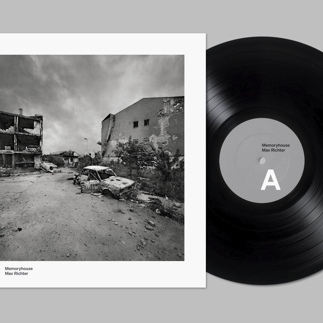 Vinyl Sleeve Design for Max Richter's Memoryhouse Re-Release