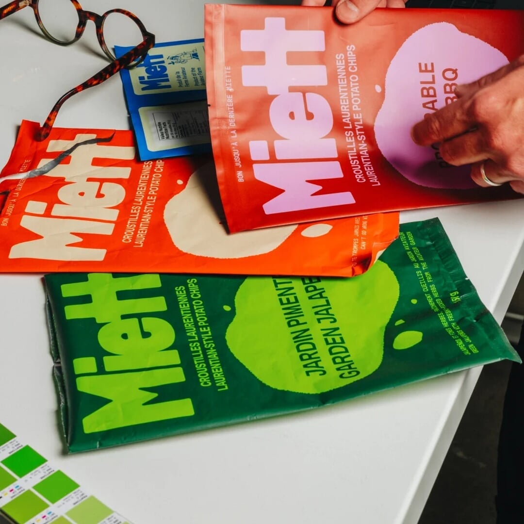 Brand Identity and Packaging for Miett Local Snacks