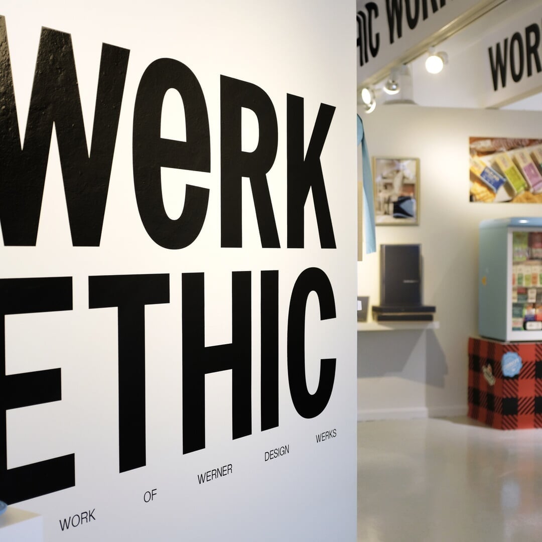 Exhibition Identity for Werk Ethic