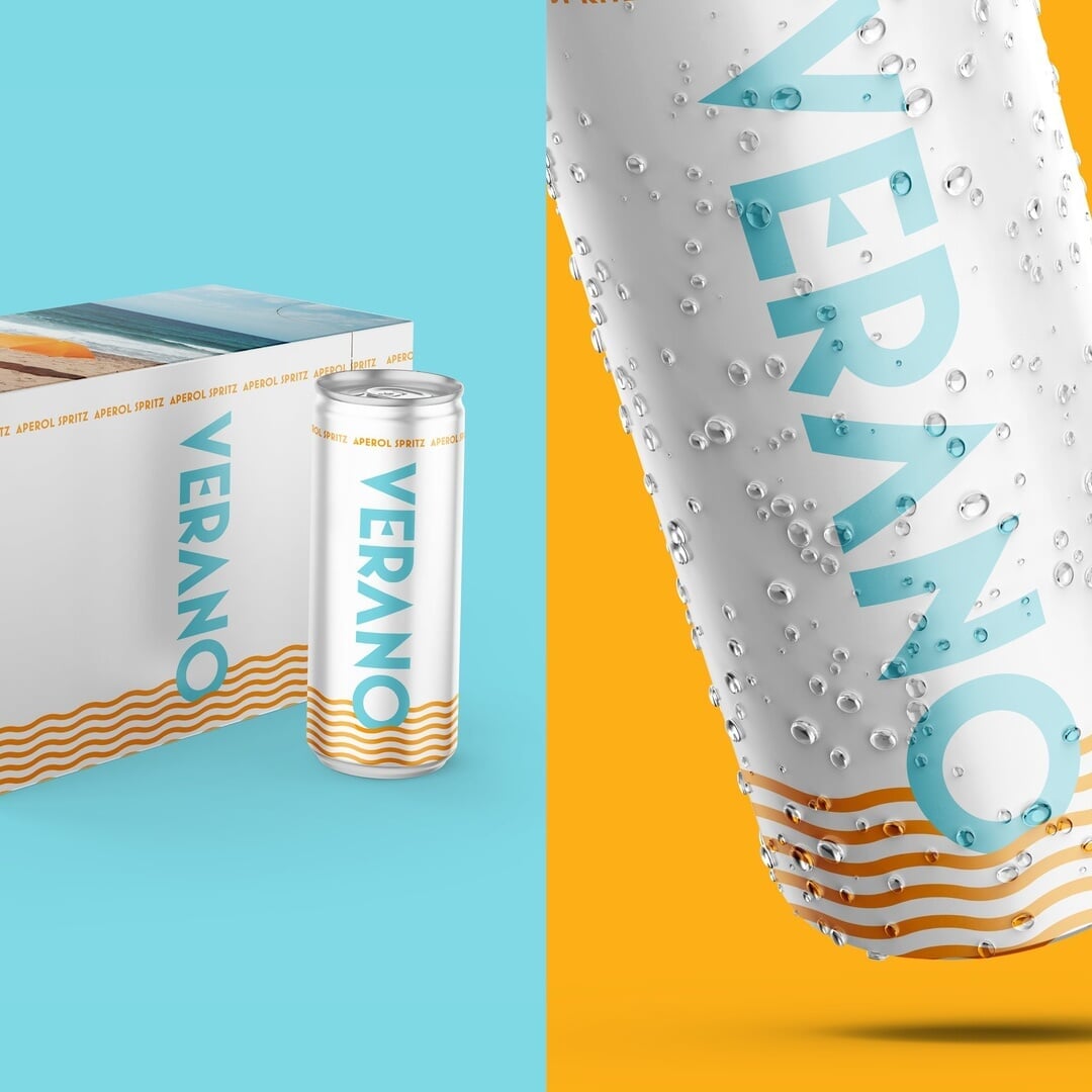 Brand Identity and Packaging for Verano Spritz