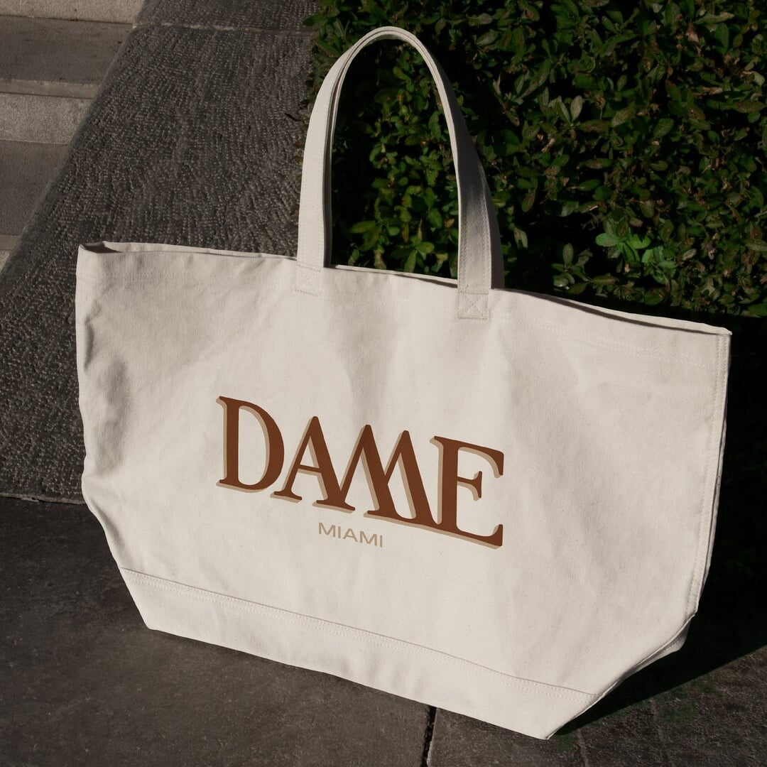Concept brand identity and naming for Dame Miami