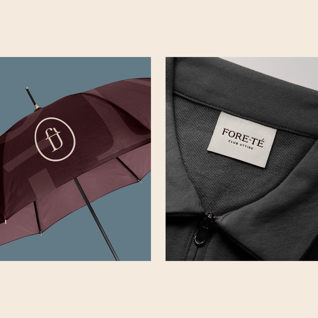 Brand Identity for Fore-té Club Attire