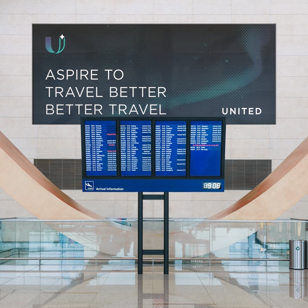 Concept rebranding for United Airlines