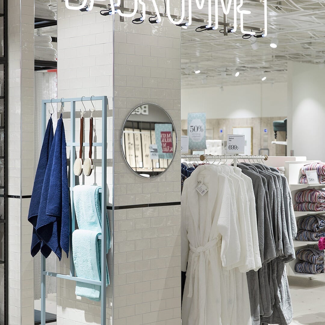 In-Store Communication and Wayfinding for Åhléns Home
