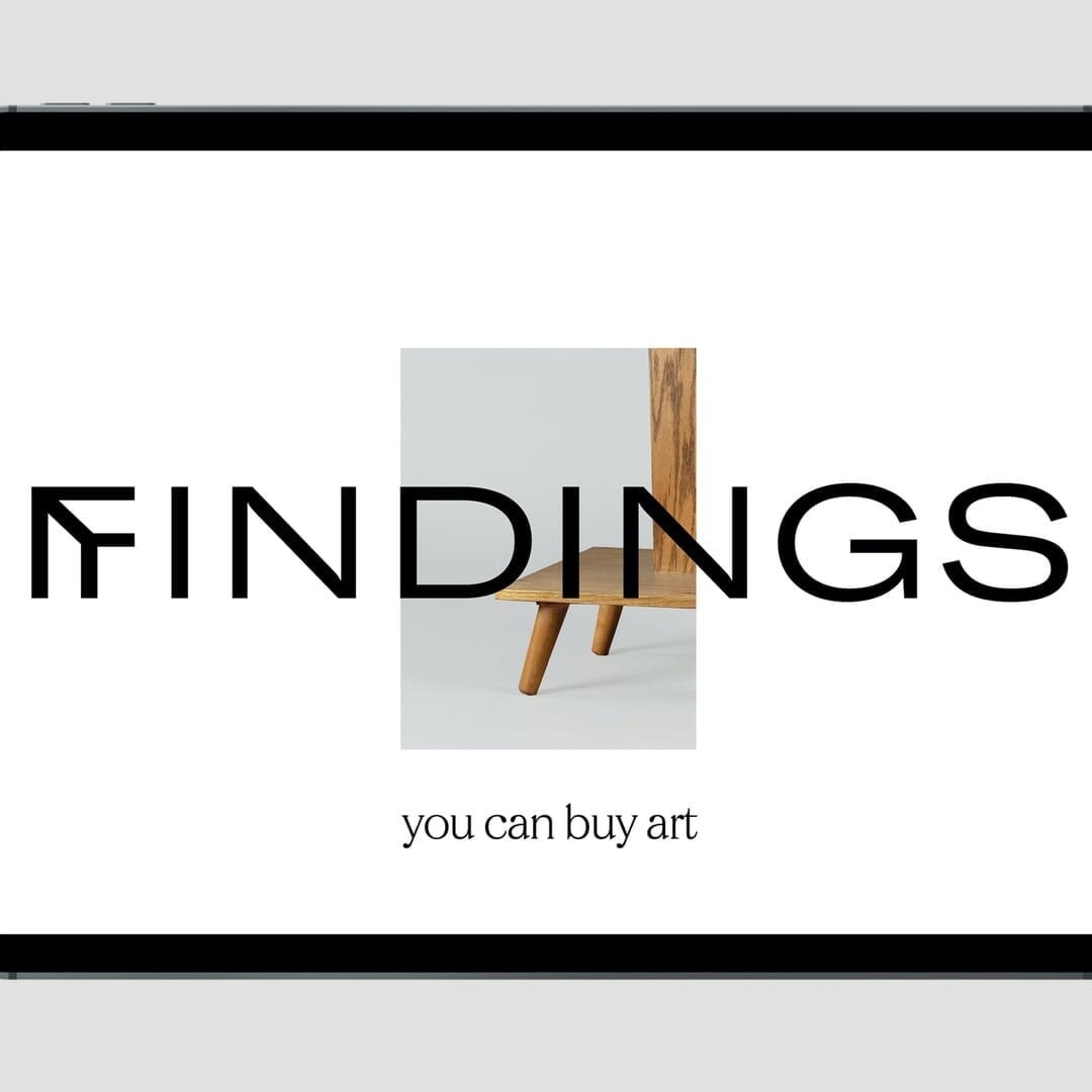 Naming and Brand Identity for Findings Online Gallery