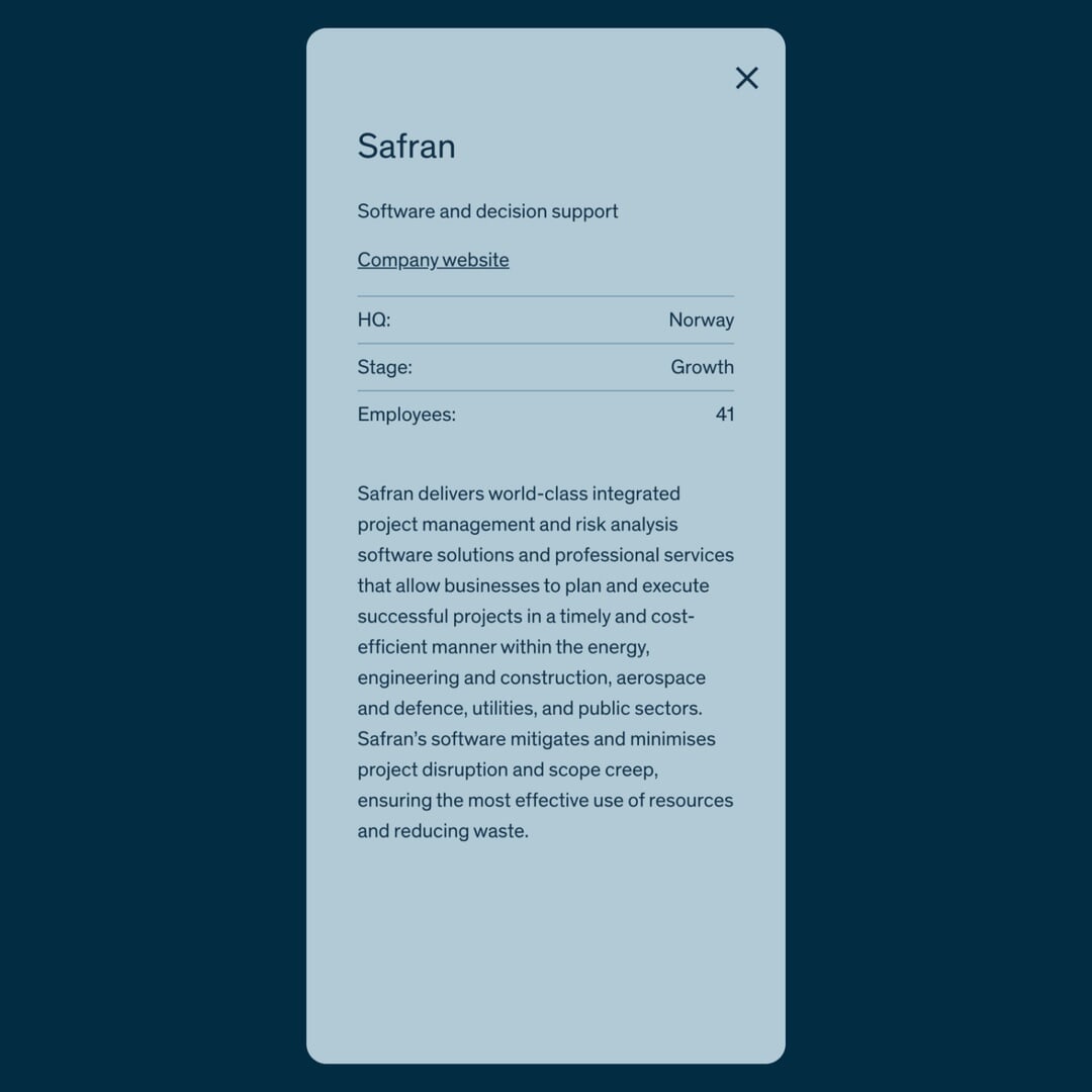 Digital Identity and Website for EV Private Equity