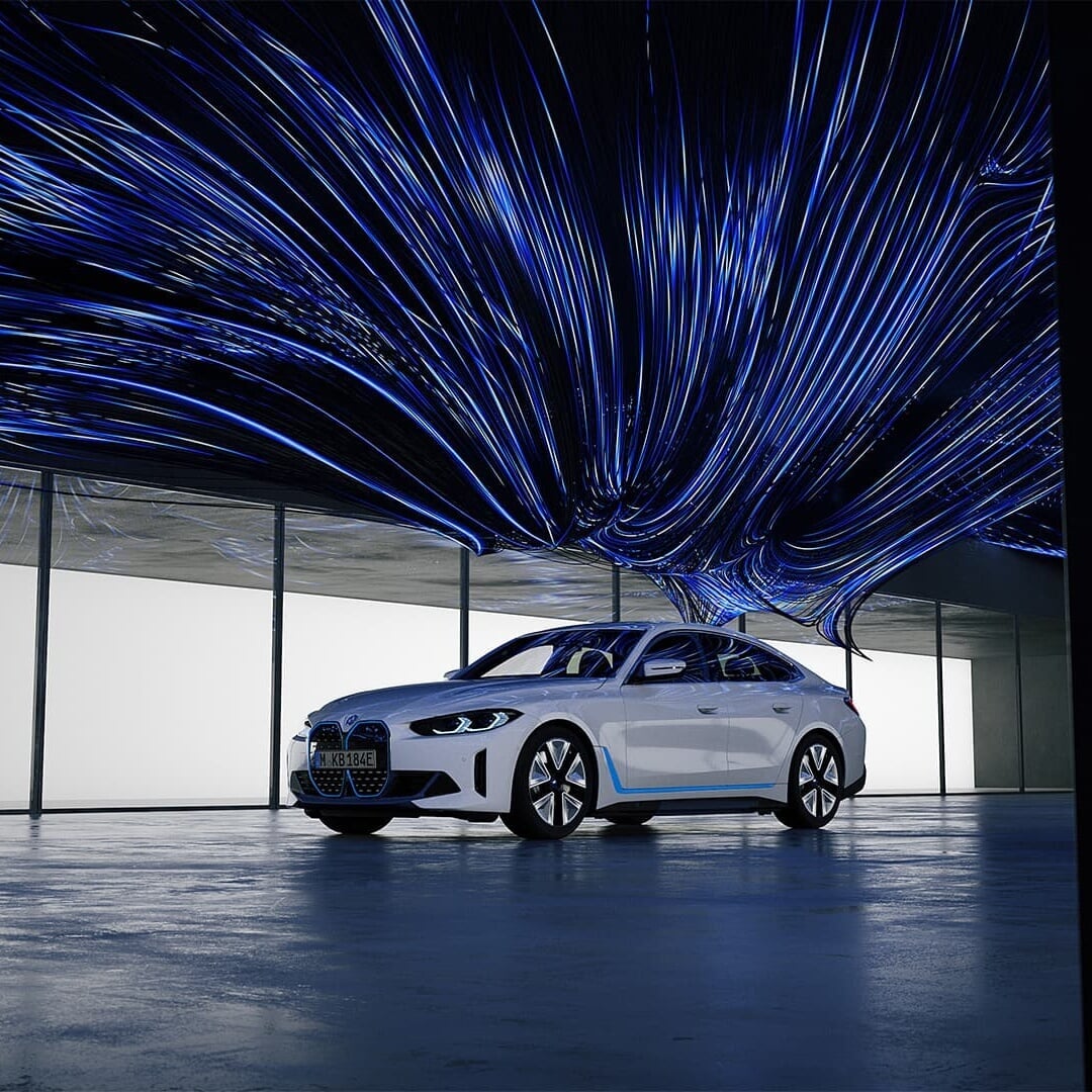 Art Film and Installation Design for BMW i4 Launch