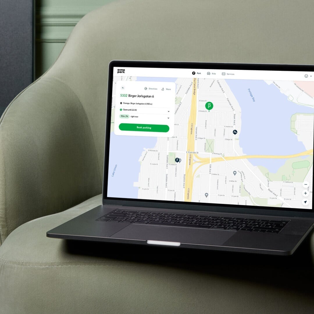 App Design and Digital System for Aimo Park Mobility Platform