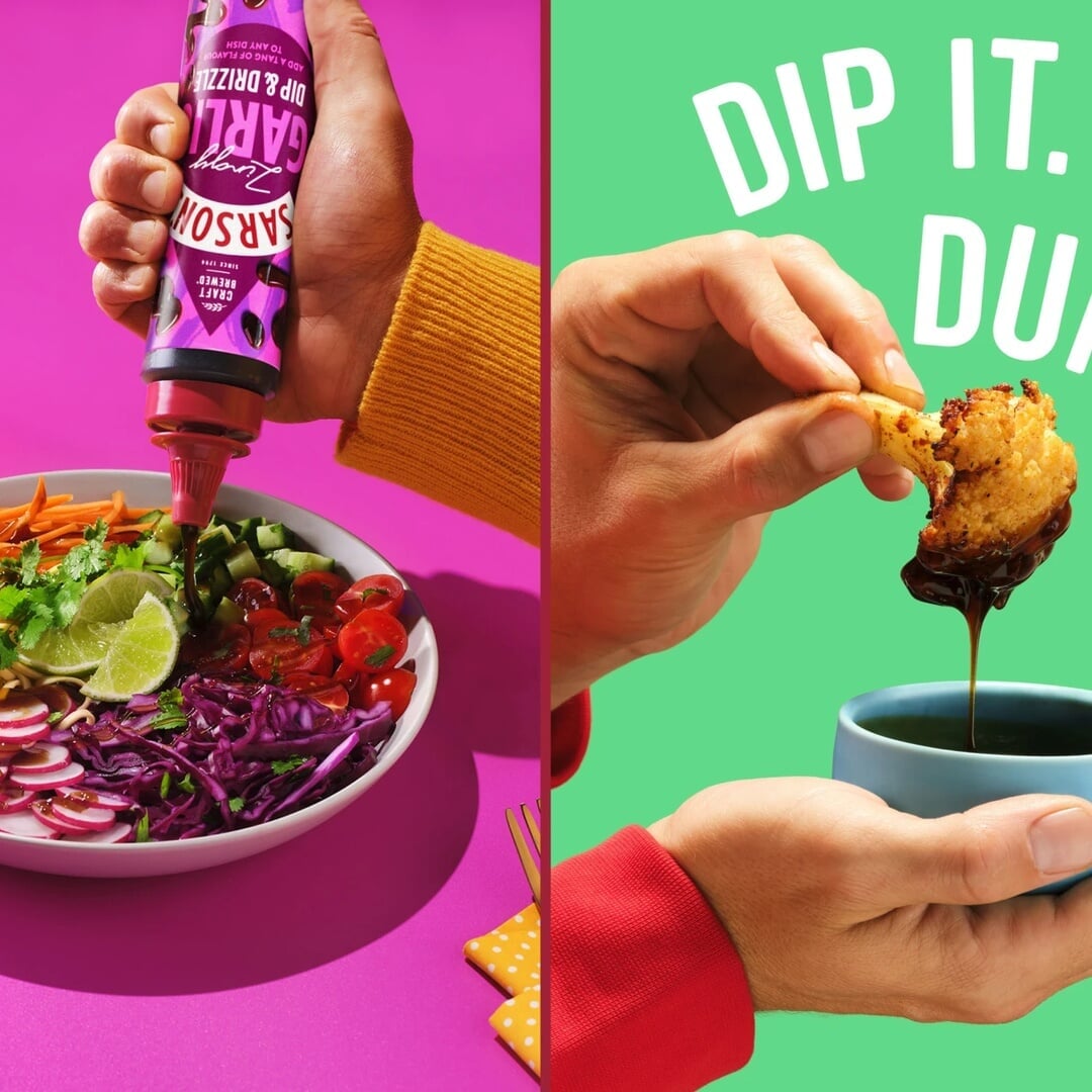 Brand and Packaging Campaign for Sarson’s Dip & Drizzle