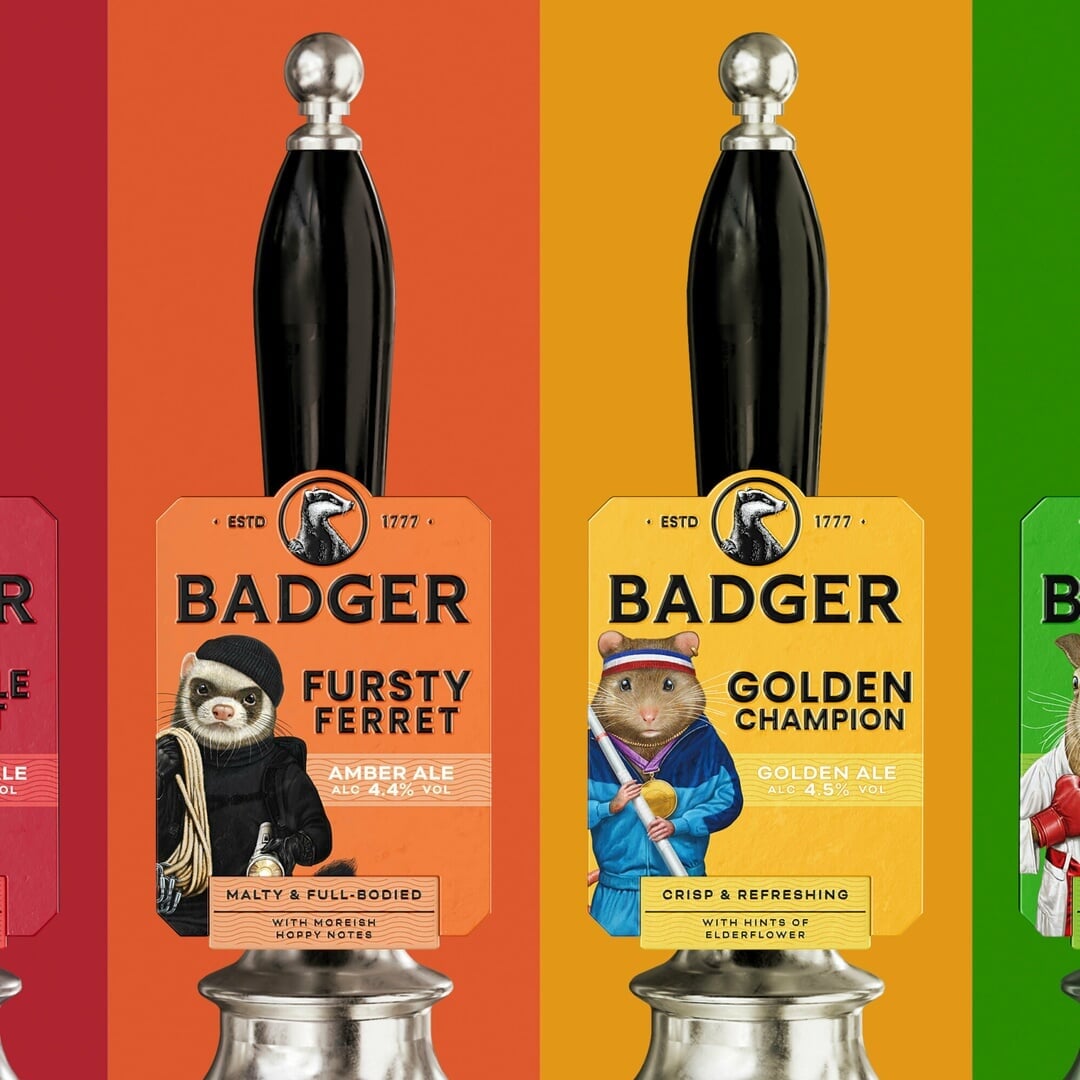 Brand Identity Redesign for Badger Brewery