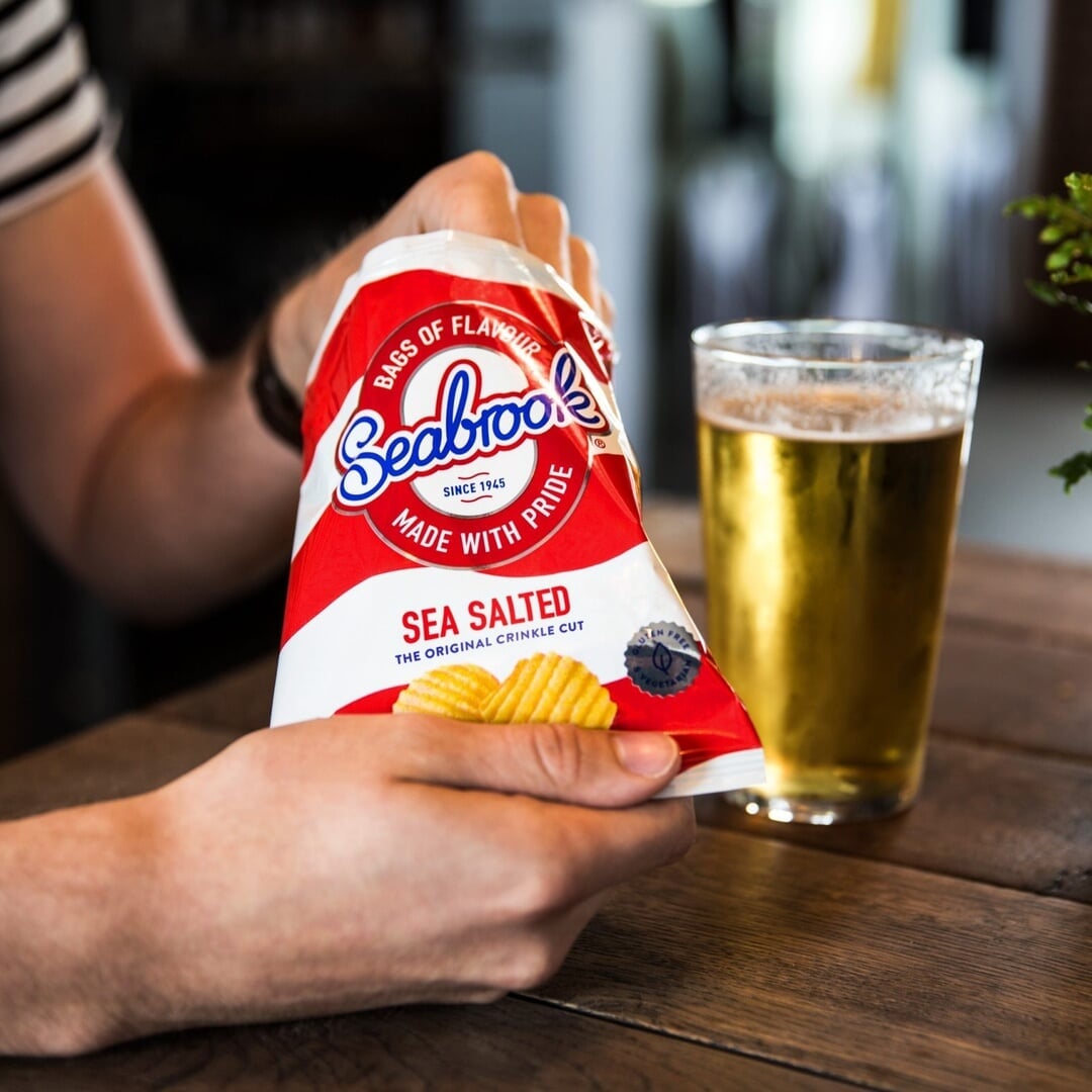 Brand Refresh for Seabrook Crisps