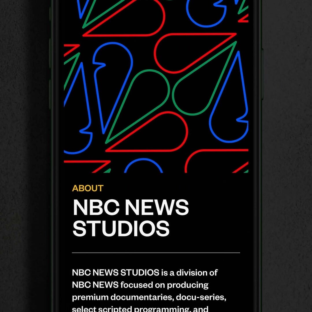 Identity System for NBC News Studios