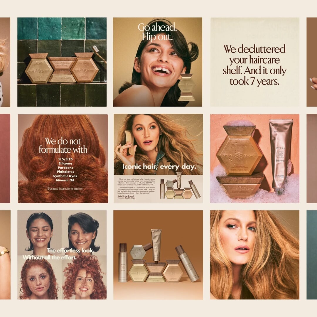 Brand World and Launch for Blake Brown Haircare