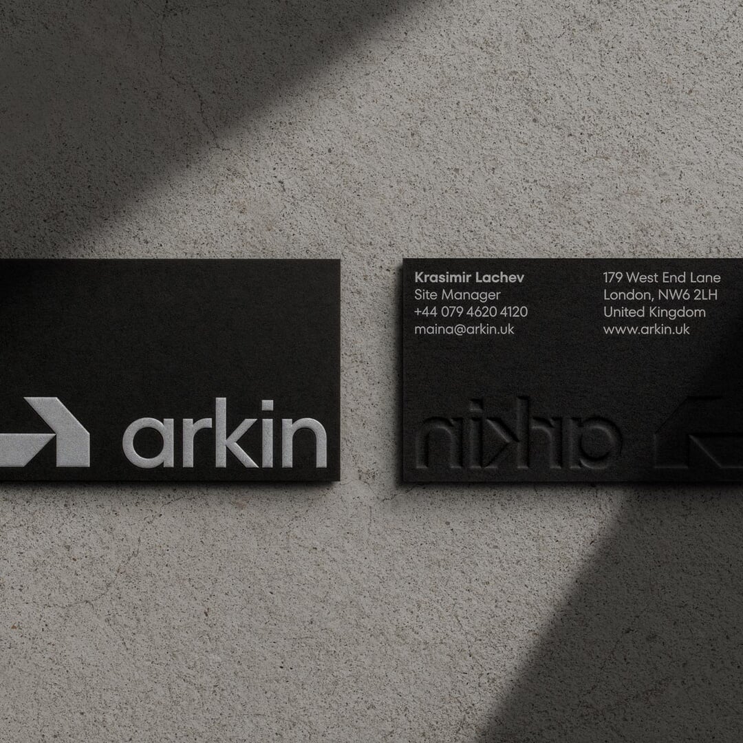 Brand Identity and Naming for Arkin Construction Solutions