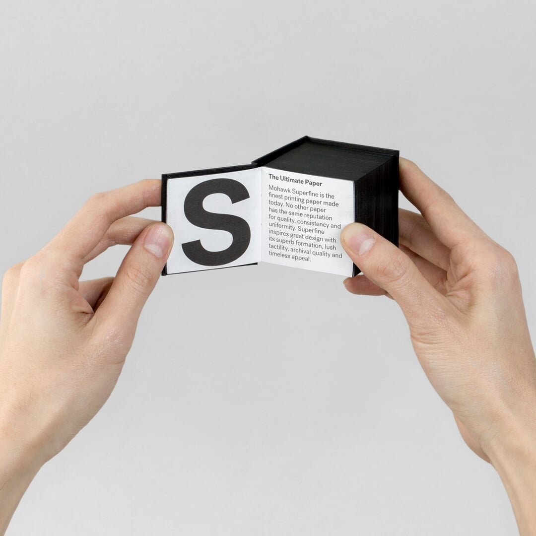 Print Campaign and Booklet Design for Mohawk Superfine