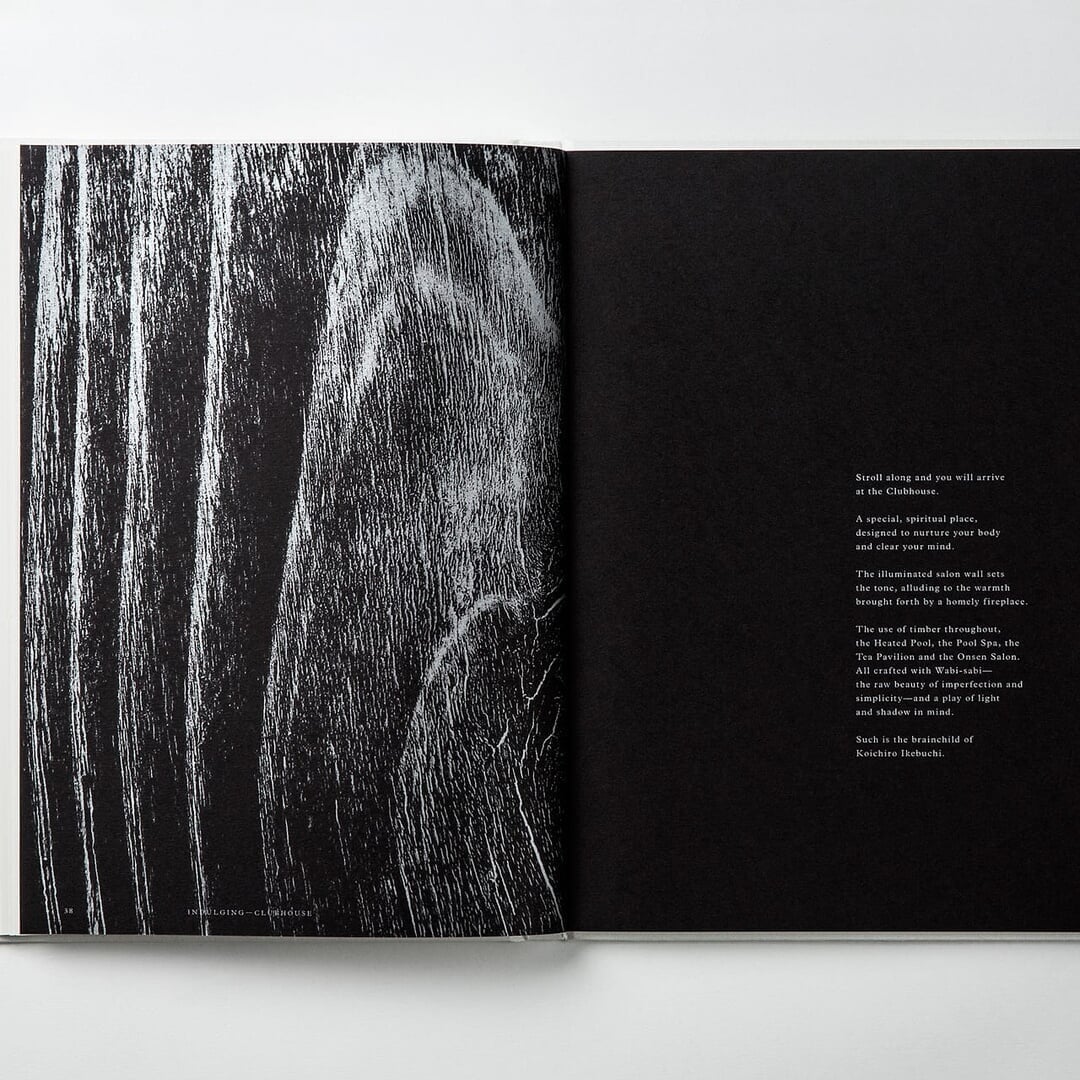 Editorial Book Design for the Pavilia Hill Residence