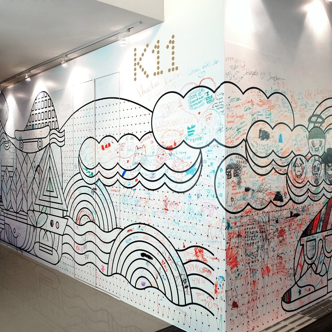 Hoarding Design for K11 Art Mall Hong Kong