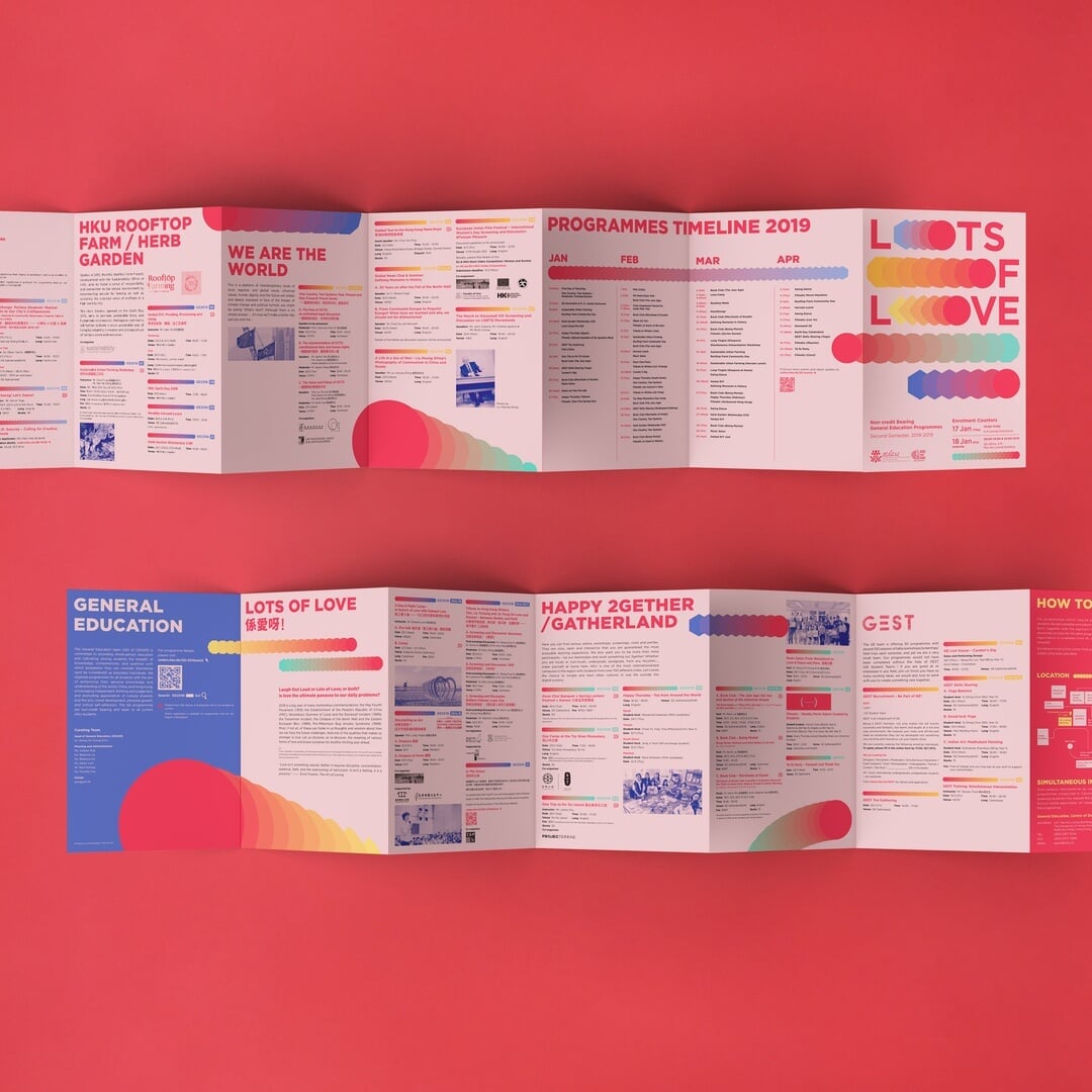 Visual Identity and Editorial Design for HKU General Education Programme