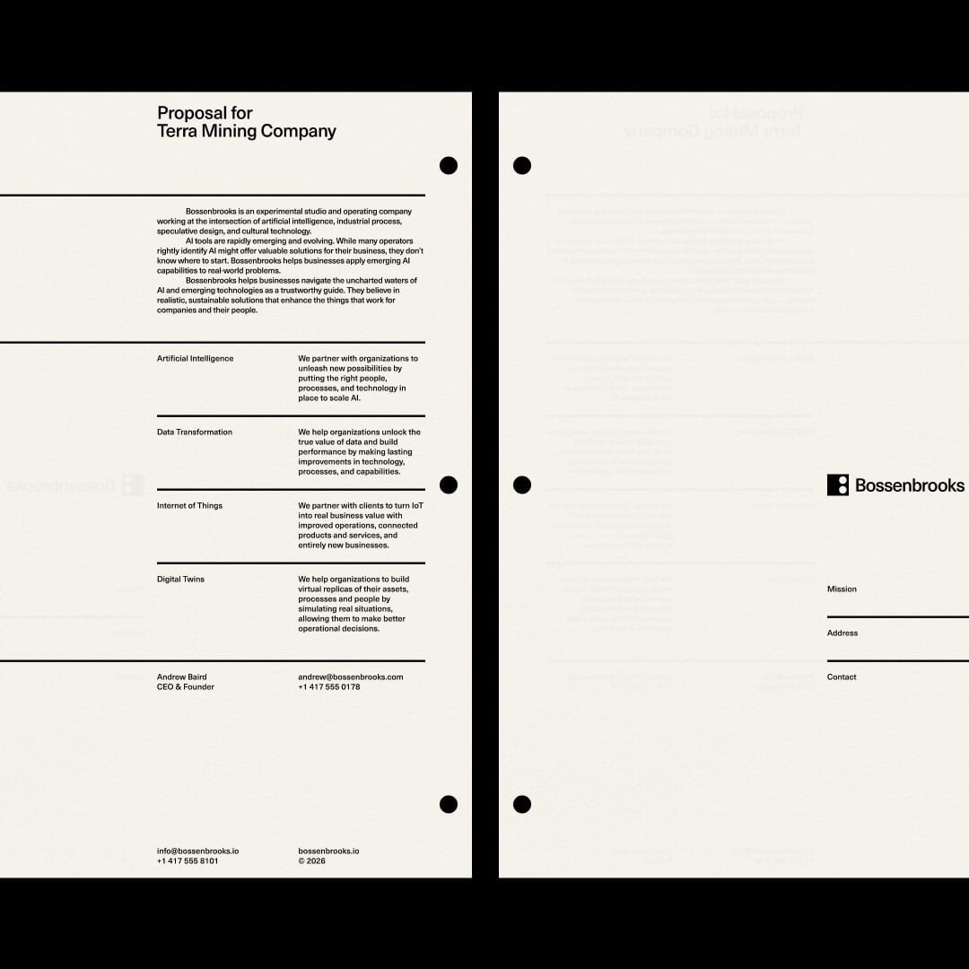 Visual Identity for an Experimental Research Studio