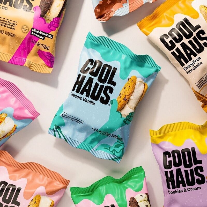 Rebrand and Packaging System for Coolhaus Ice Cream