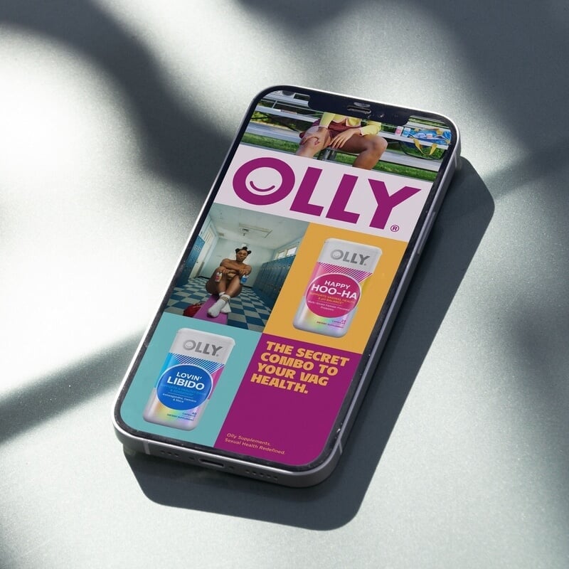 Advertising Campaign for Olly Women’s Wellness Line