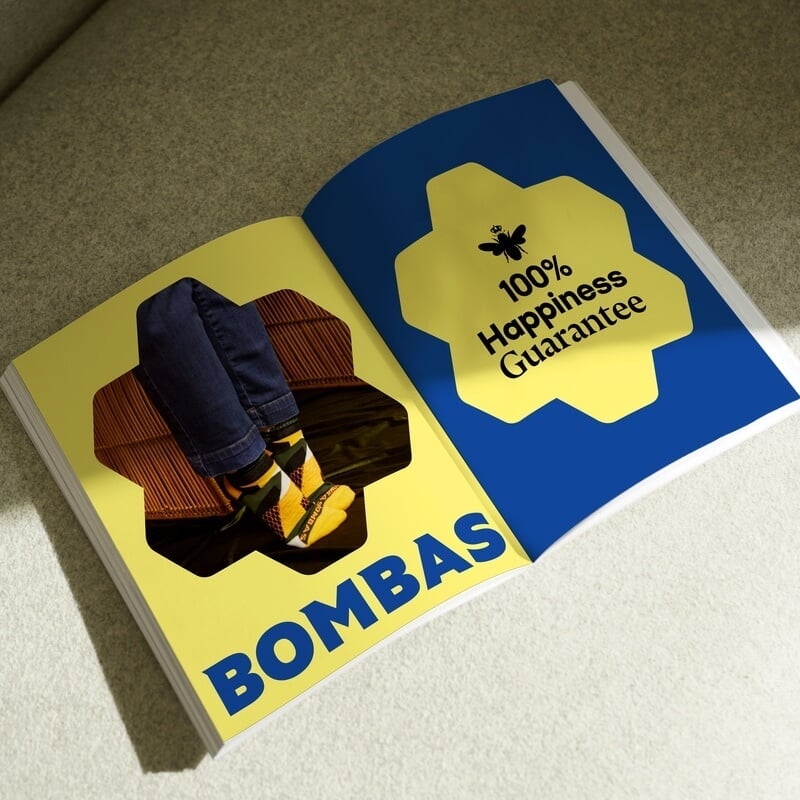 Brand Identity for Bombas Apparel Brand