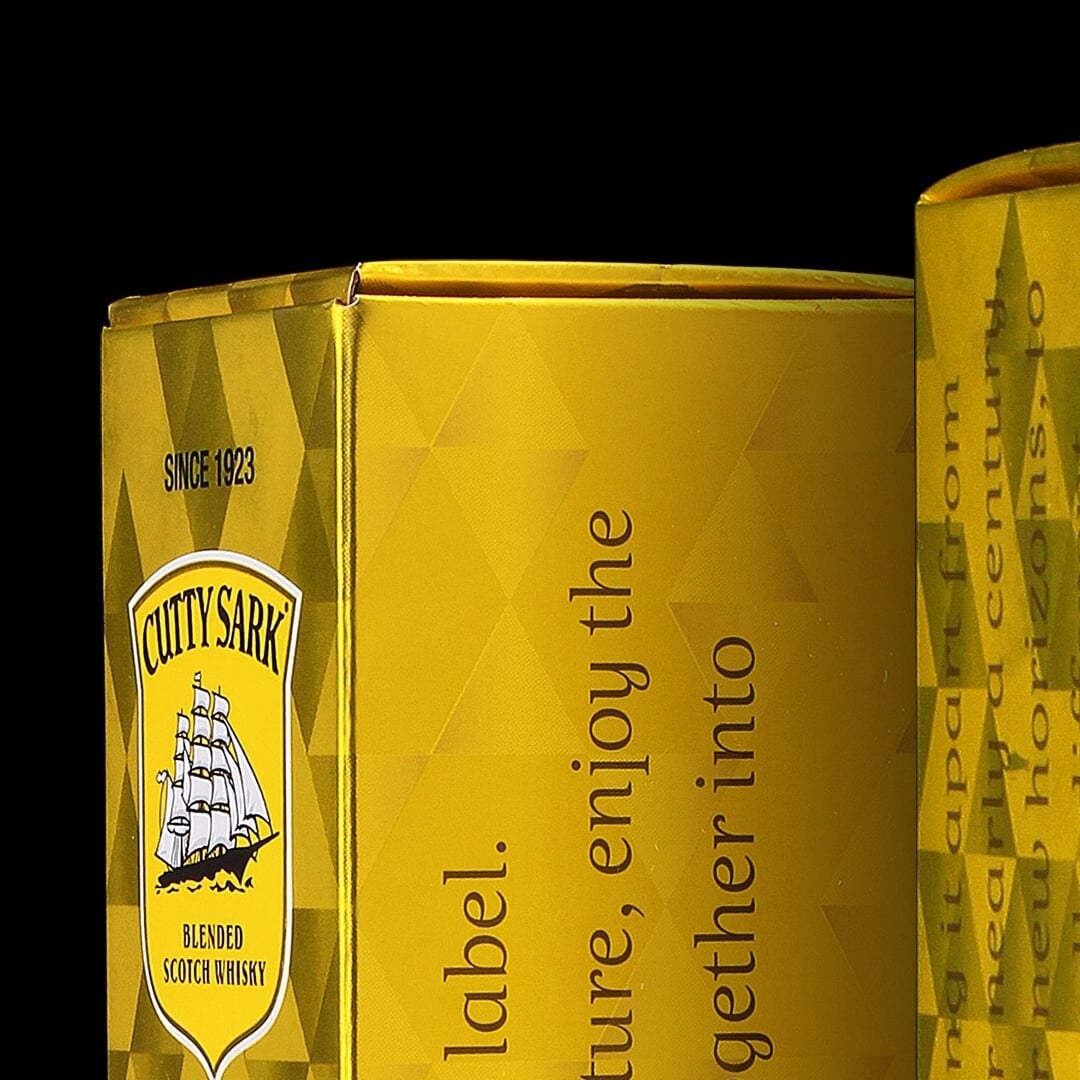 Packaging Design for Cutty Sark Christmas Edition